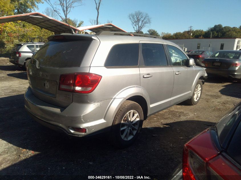 2016 Dodge Journey Sxt VIN: 3C4PDCBG5GT231973 Lot: 34629161