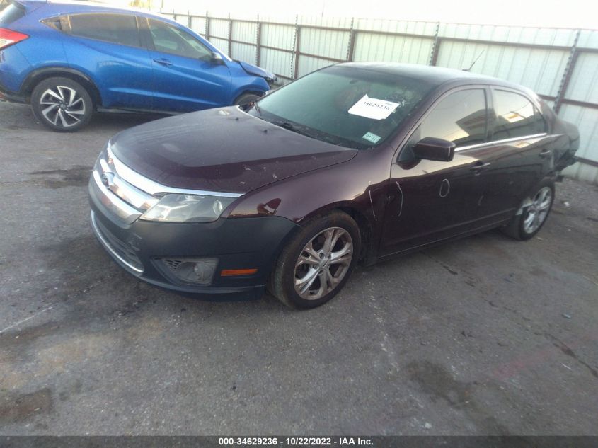 2012 Ford Fusion Se VIN: 3FAHP0HG3CR328328 Lot: 34629236