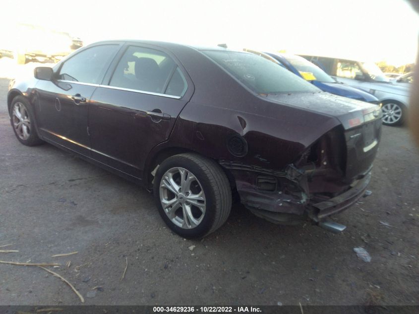 2012 Ford Fusion Se VIN: 3FAHP0HG3CR328328 Lot: 34629236