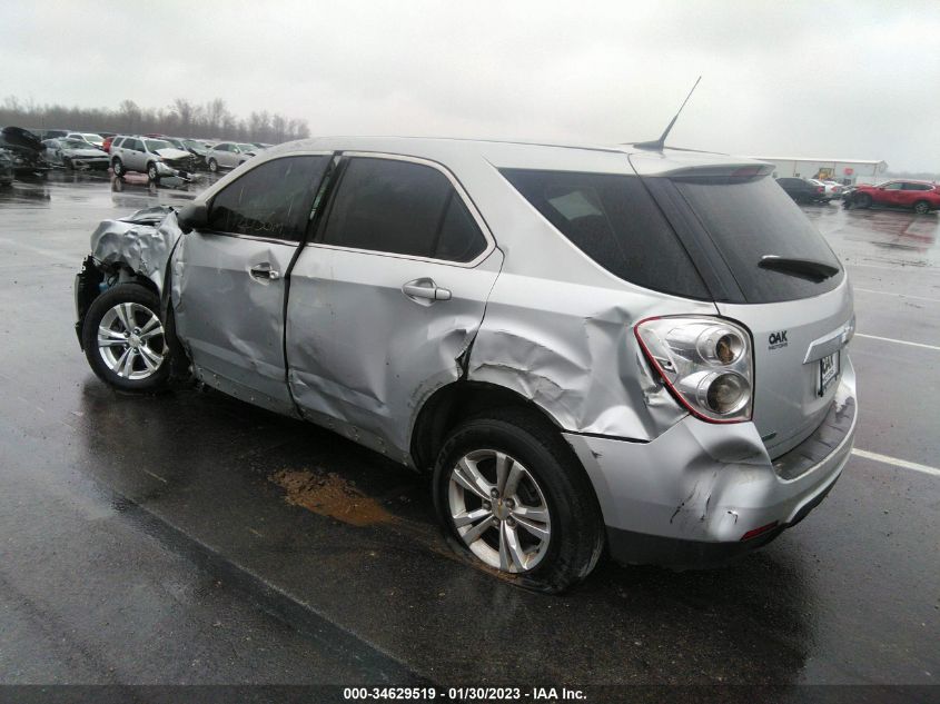 2GNALBEK1C1176069 2012 Chevrolet Equinox Ls