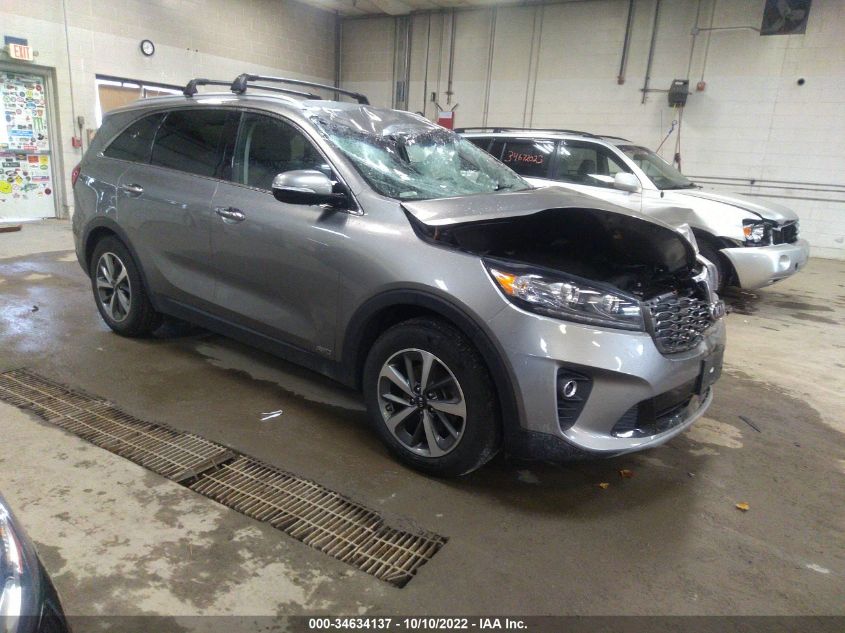 2019 Kia Sorento 3.3L Ex VIN: 5XYPHDA53KG504466 Lot: 34634137