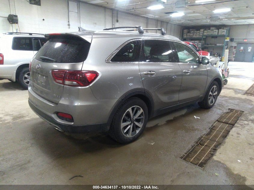 2019 Kia Sorento 3.3L Ex VIN: 5XYPHDA53KG504466 Lot: 34634137