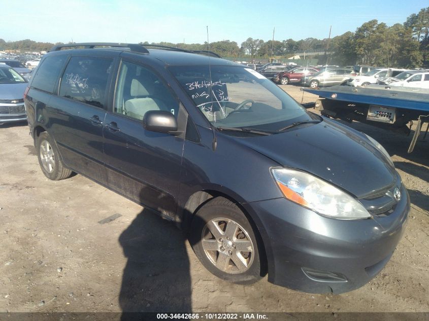 2010 Toyota Sienna Le VIN: 5TDKK4CC4AS308805 Lot: 40796104