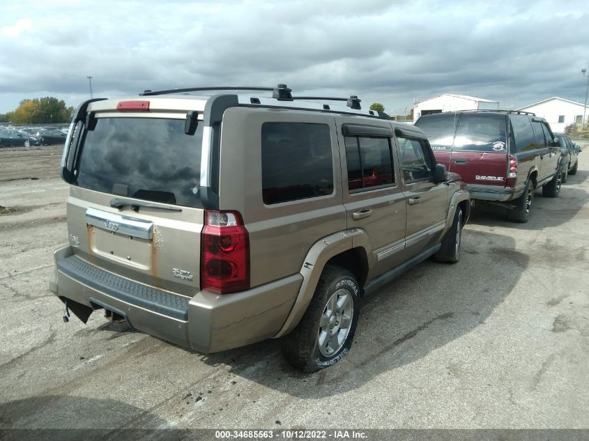 2006 Jeep Commander Limited VIN: 1J8HG58256C144788 Lot: 34685563