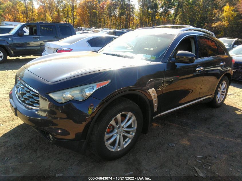 2010 Infiniti Fx35 VIN: JN8AS1MW8AM854302 Lot: 34643074