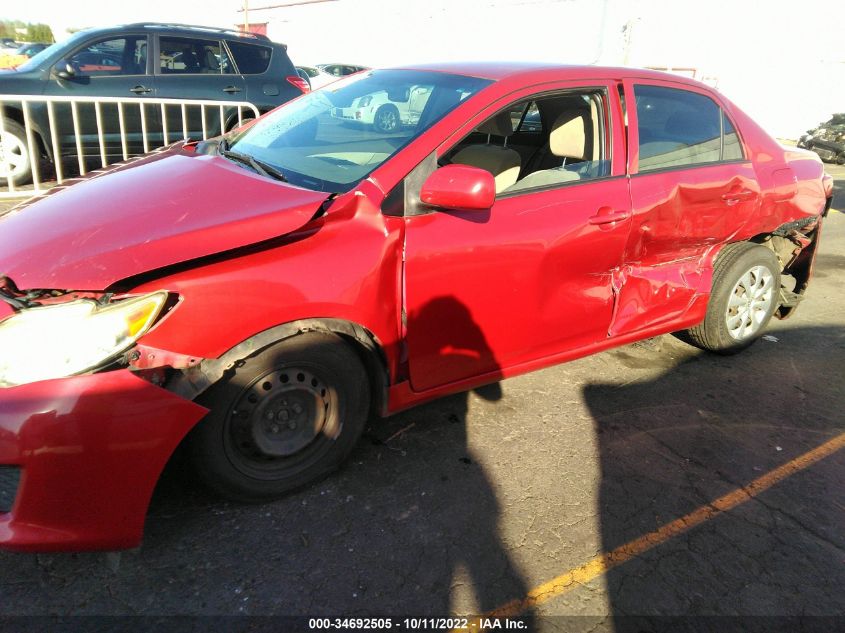 2009 Toyota Corolla Le VIN: JTDBL40E699092579 Lot: 34692505