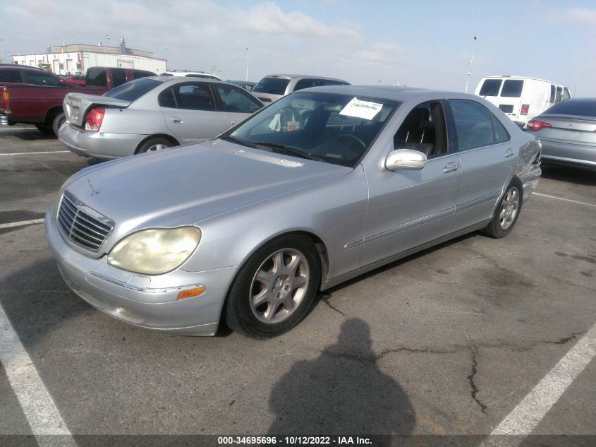 2000 Mercedes-Benz S 500 VIN: WDBNG75J5YA062879 Lot: 34695696