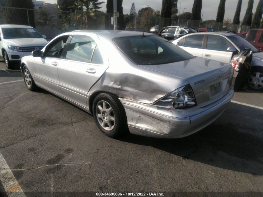 2000 Mercedes-Benz S 500 VIN: WDBNG75J5YA062879 Lot: 34695696