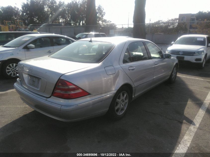 2000 Mercedes-Benz S 500 VIN: WDBNG75J5YA062879 Lot: 34695696