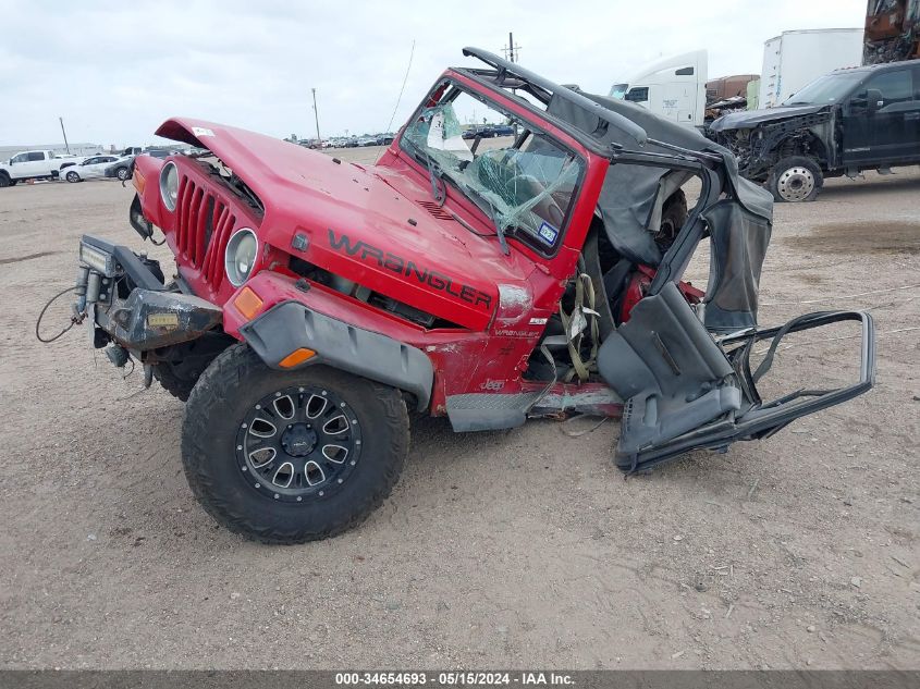 2002 Jeep Wrangler X VIN: 1J4FA39S92P767234 Lot: 34654693