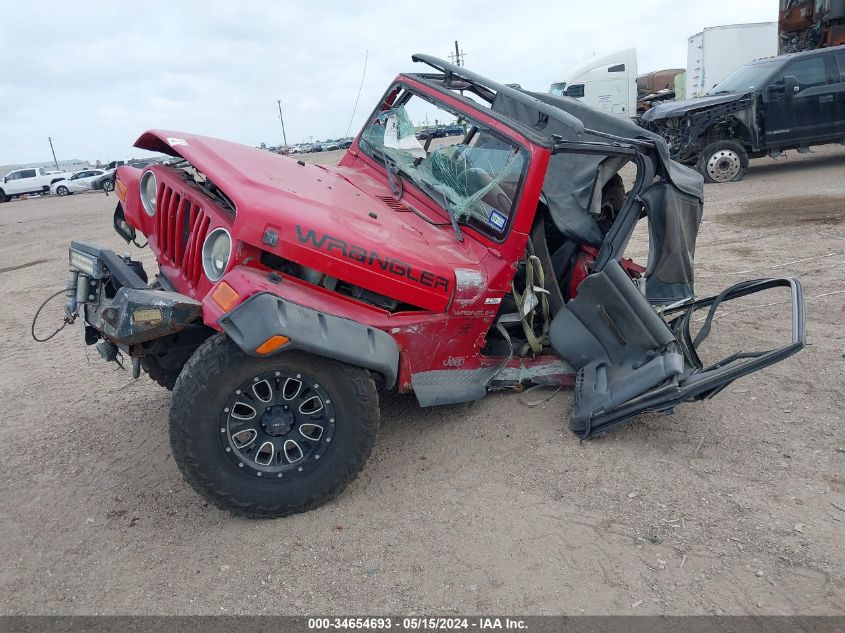 2002 Jeep Wrangler X VIN: 1J4FA39S92P767234 Lot: 34654693