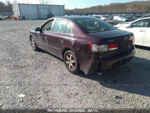 2006 Hyundai Sonata Lx V6/Gls V6 VIN: 5NPEU46F46H037528 Lot: 34698702