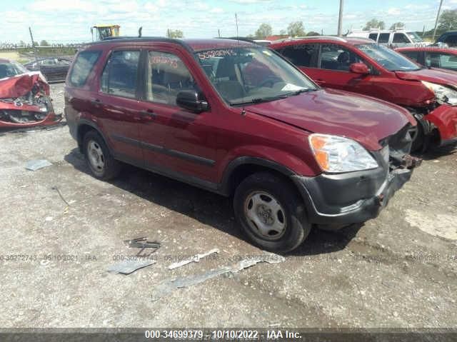 2002 Honda Cr-V Lx VIN: JHLRD78562C040253 Lot: 34699379