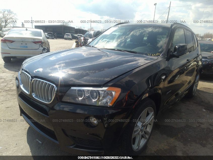 2013 BMW X3 xDrive28I VIN: 5UXWX9C52D0A29895 Lot: 34701134