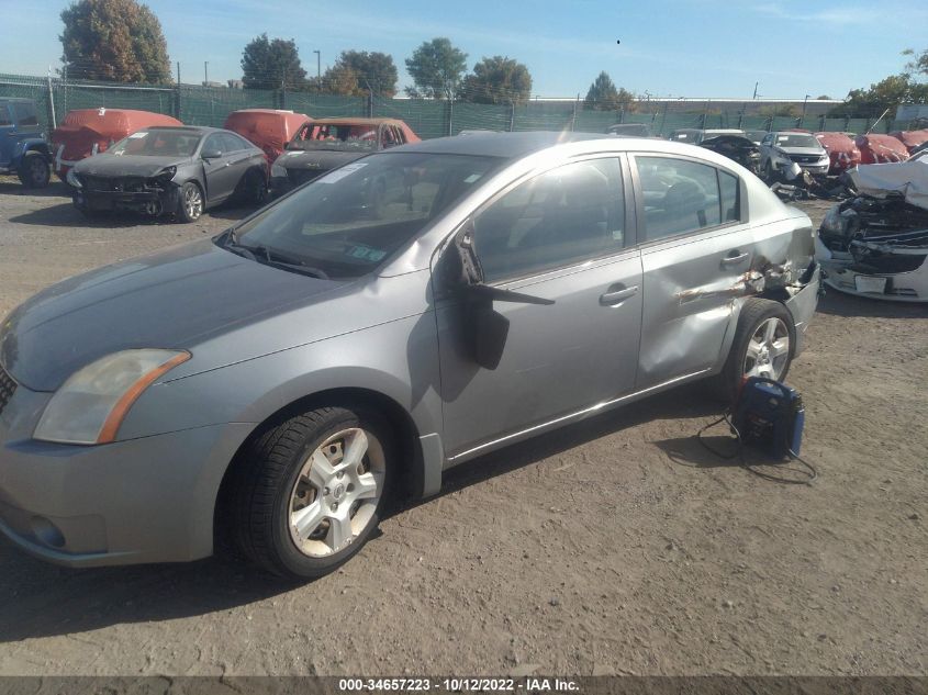 2008 Nissan Sentra 2.0S VIN: 3N1AB61E38L737061 Lot: 34657223