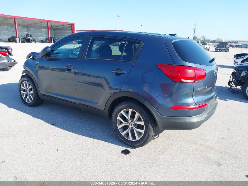 2016 Kia Sportage Lx VIN: KNDPBCAC9G7879342 Lot: 34657828