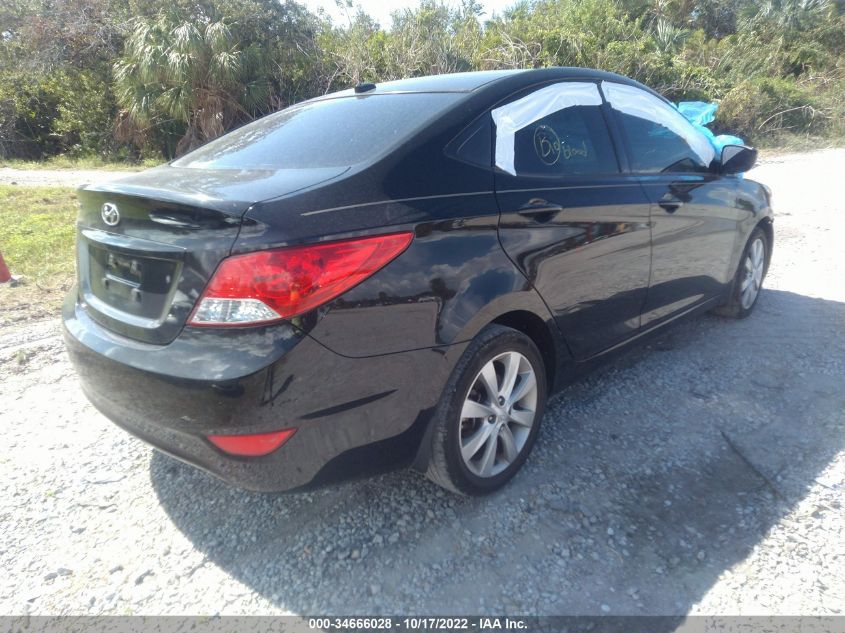 2014 Hyundai Accent Gls VIN: KMHCU4AEXEU769278 Lot: 34666028