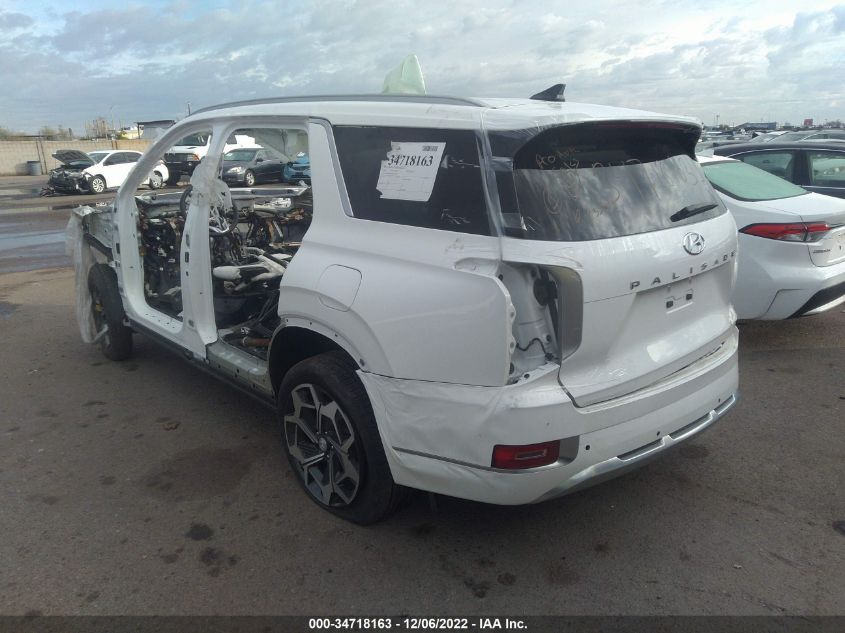 KM8R74HE6MU253456 2021 Hyundai Palisade Calligraphy