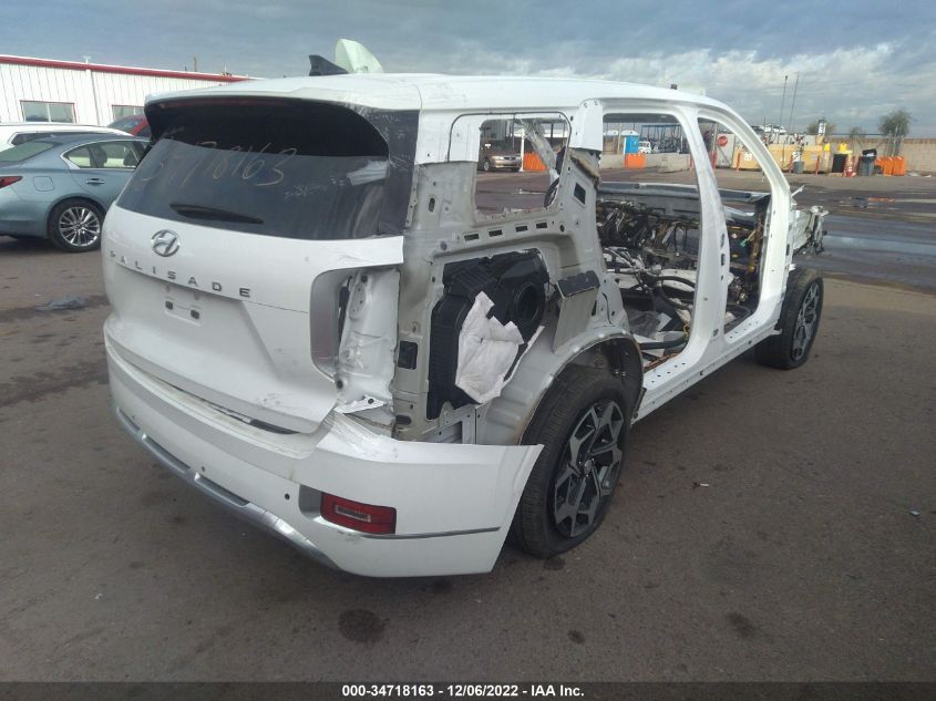 KM8R74HE6MU253456 2021 Hyundai Palisade Calligraphy