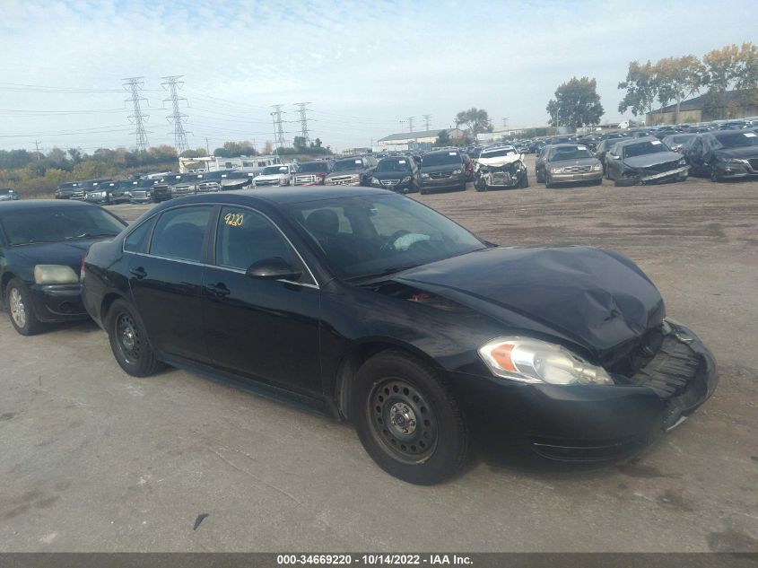 2011 Chevrolet Impala Police VIN: 2G1WD5EM0B1223713 Lot: 34669220