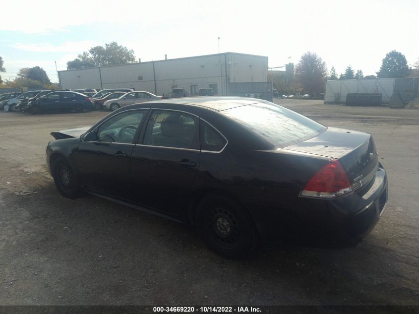 2011 Chevrolet Impala Police VIN: 2G1WD5EM0B1223713 Lot: 34669220