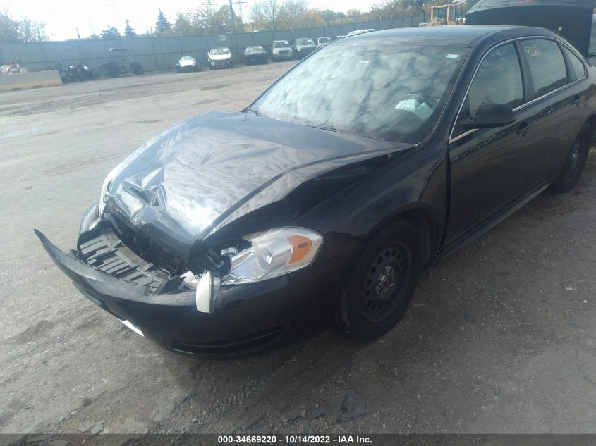 2011 Chevrolet Impala Police VIN: 2G1WD5EM0B1223713 Lot: 34669220