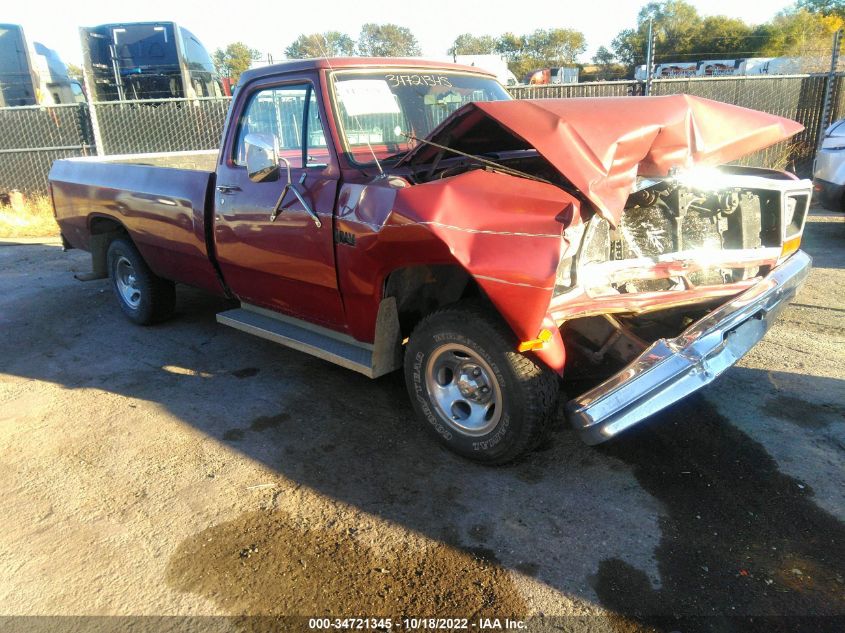 1985 Dodge D-Series D100/D150