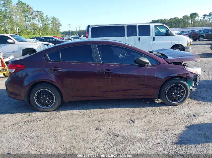 2017 Kia Forte Lx VIN: 3KPFK4A70HE142228 Lot: 34677397