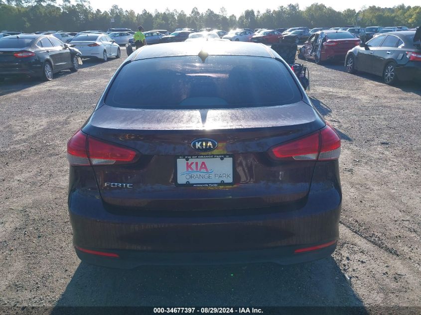 2017 Kia Forte Lx VIN: 3KPFK4A70HE142228 Lot: 34677397