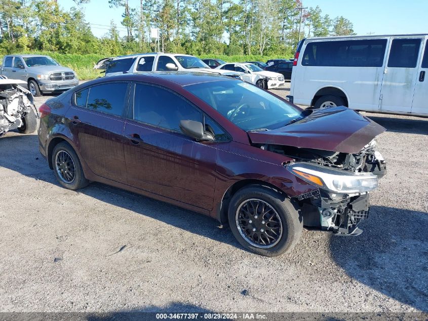 2017 Kia Forte Lx VIN: 3KPFK4A70HE142228 Lot: 34677397