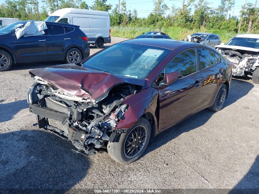 2017 Kia Forte Lx VIN: 3KPFK4A70HE142228 Lot: 34677397