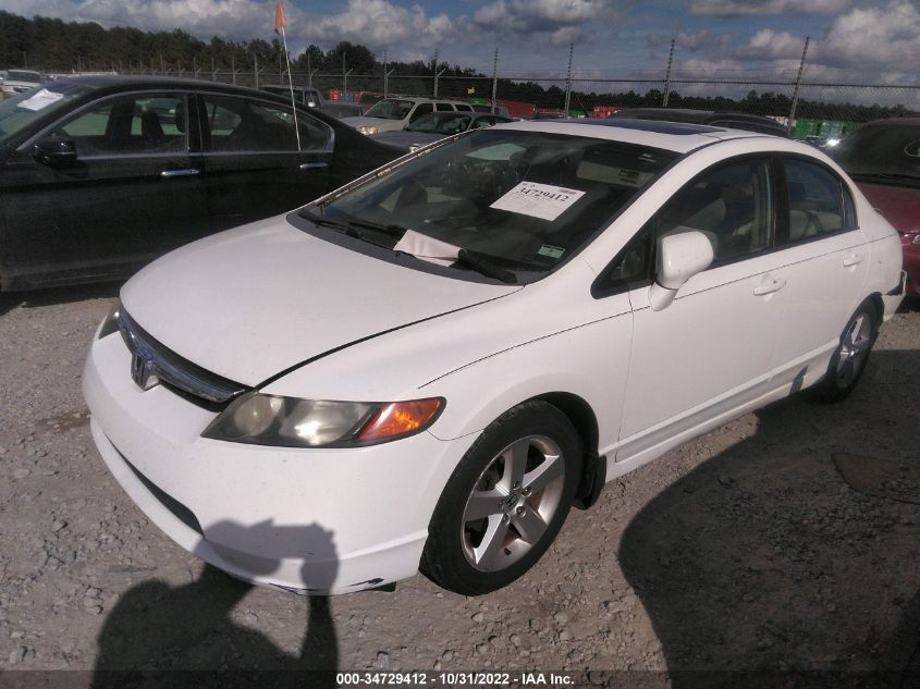 2008 Honda Civic Ex VIN: 1HGFA16868L058698 Lot: 34729412