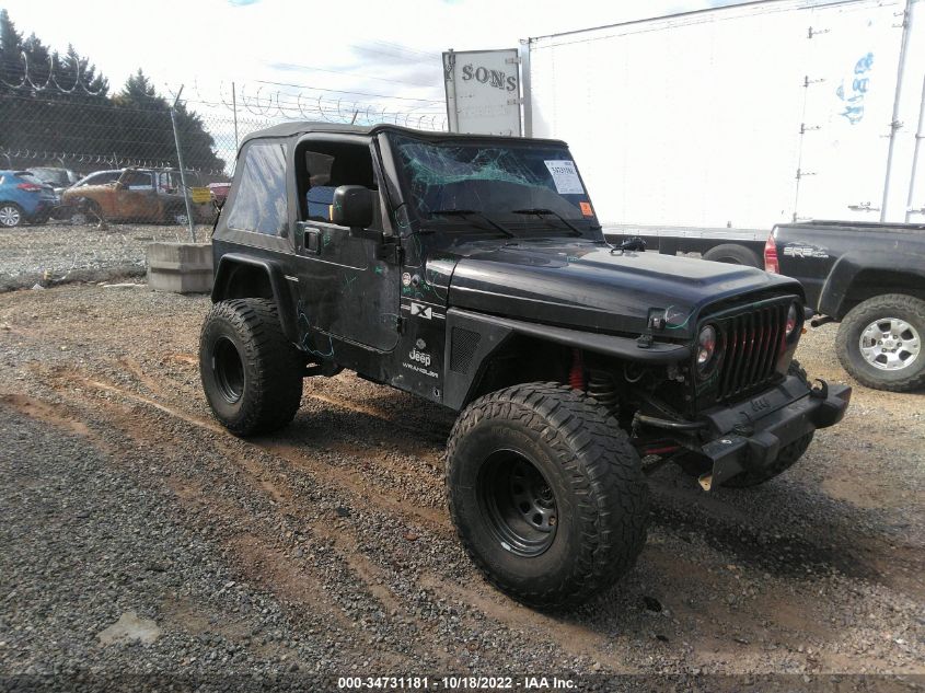 2003 Jeep Wrangler X VIN: 1J4FA39S33P375741 Lot: 40858427