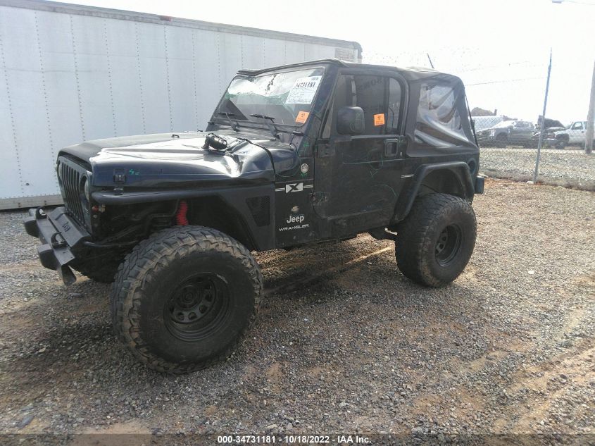 2003 Jeep Wrangler X VIN: 1J4FA39S33P375741 Lot: 40858427