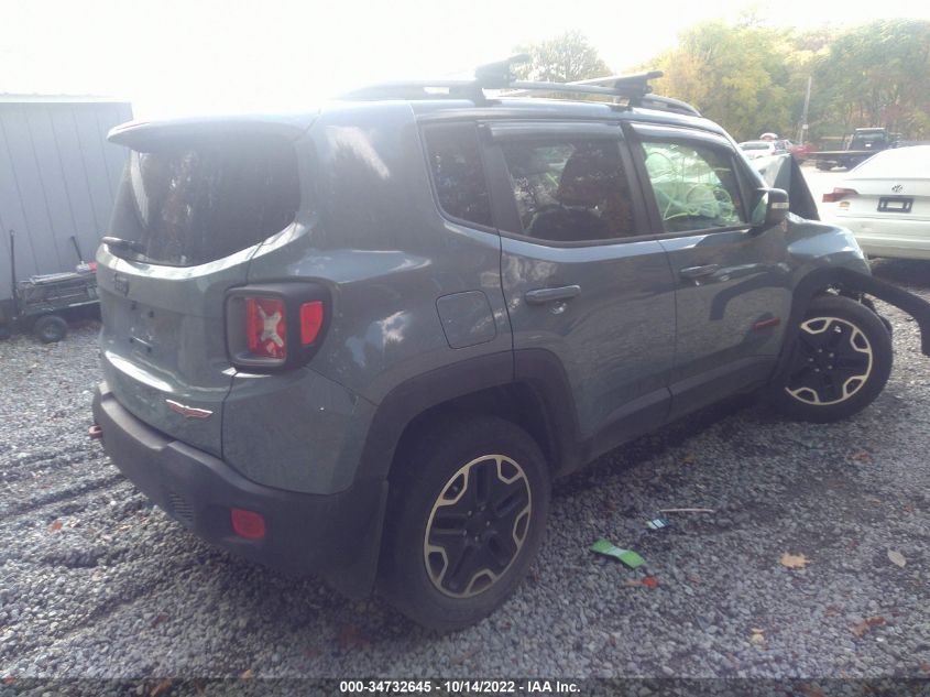 2016 Jeep Renegade Trailhawk VIN: ZACCJBCT8GPE15339 Lot: 34732645