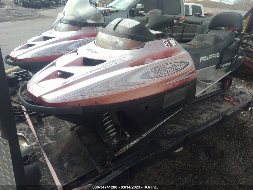 2002 Polaris Snowmobile red null null 4XASU5BS52B265505 photo #3