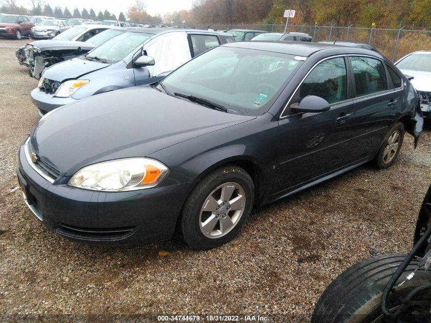 2009 Chevrolet Impala Lt VIN: 2G1WT57K691141509 Lot: 34744679