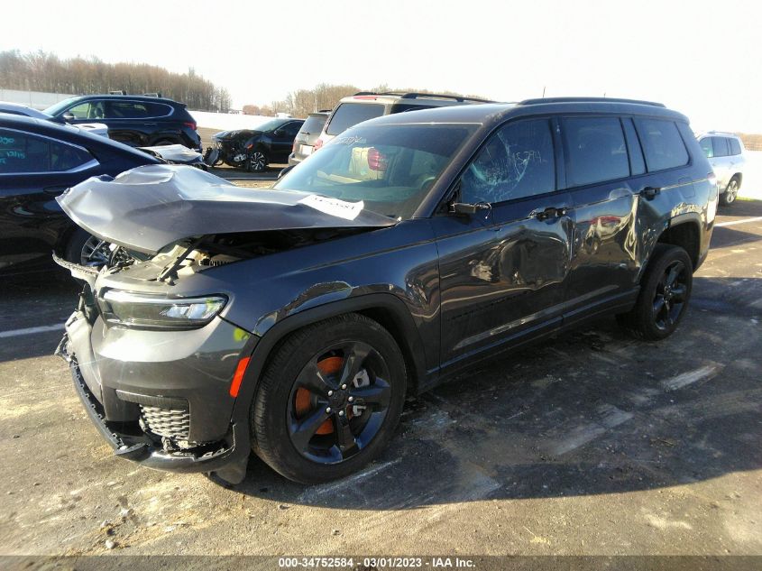 2021 Jeep Grand Cherokee L Altitude 4X4 VIN: 1C4RJKAG1M8210173 Lot: 34752584