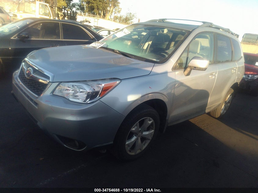 2016 SUBARU FORESTER VIN: JF2SJAFC3GH486331