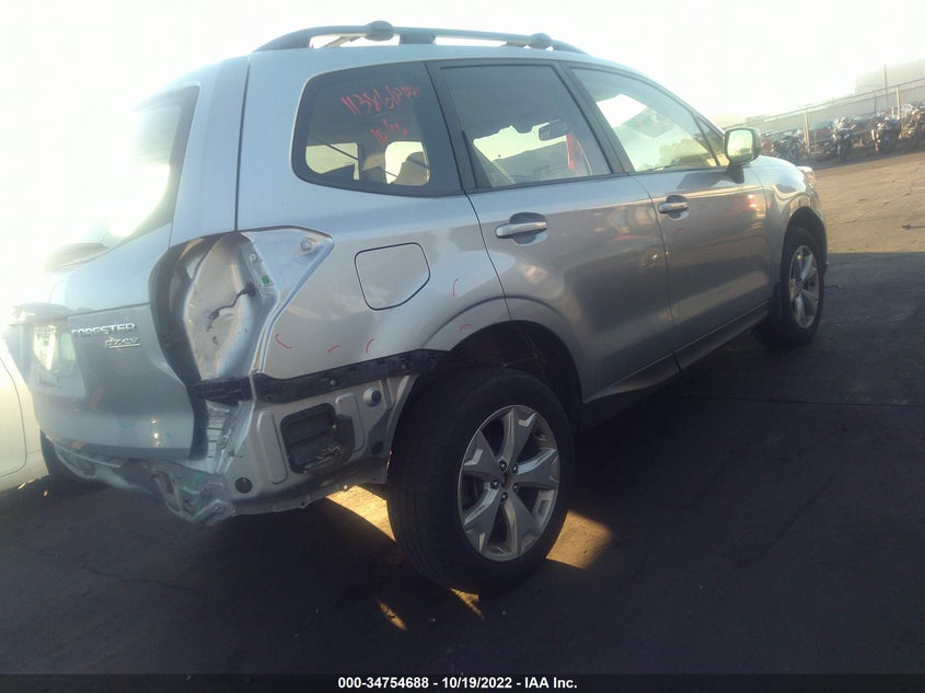 2016 SUBARU FORESTER VIN: JF2SJAFC3GH486331