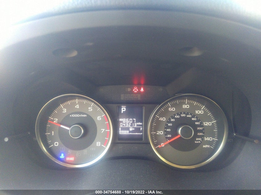 2016 SUBARU FORESTER VIN: JF2SJAFC3GH486331