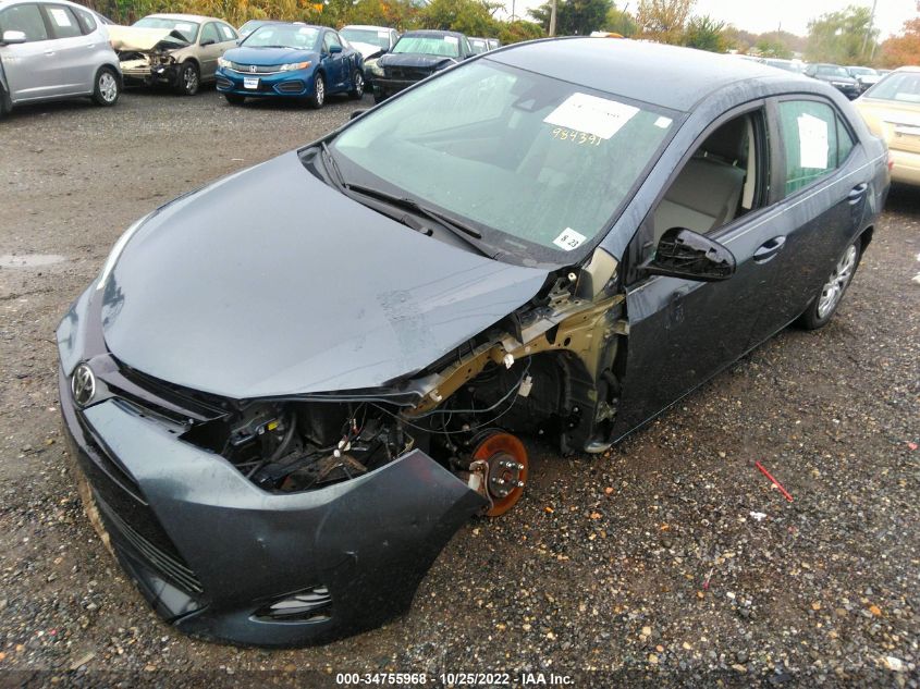 2T1BURHE4JC984391 2018 Toyota Corolla Le