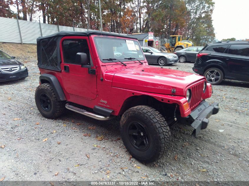 2006 JEEP WRANGLER X for Auction - IAA