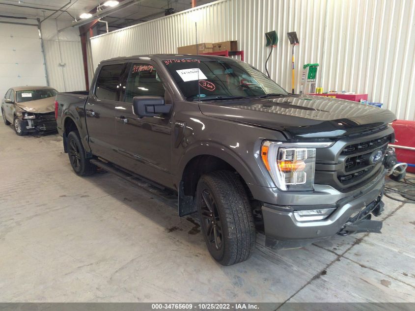 2021 Ford F-150 Xlt VIN: 1FTFW1E54MKE40770 Lot: 34765609