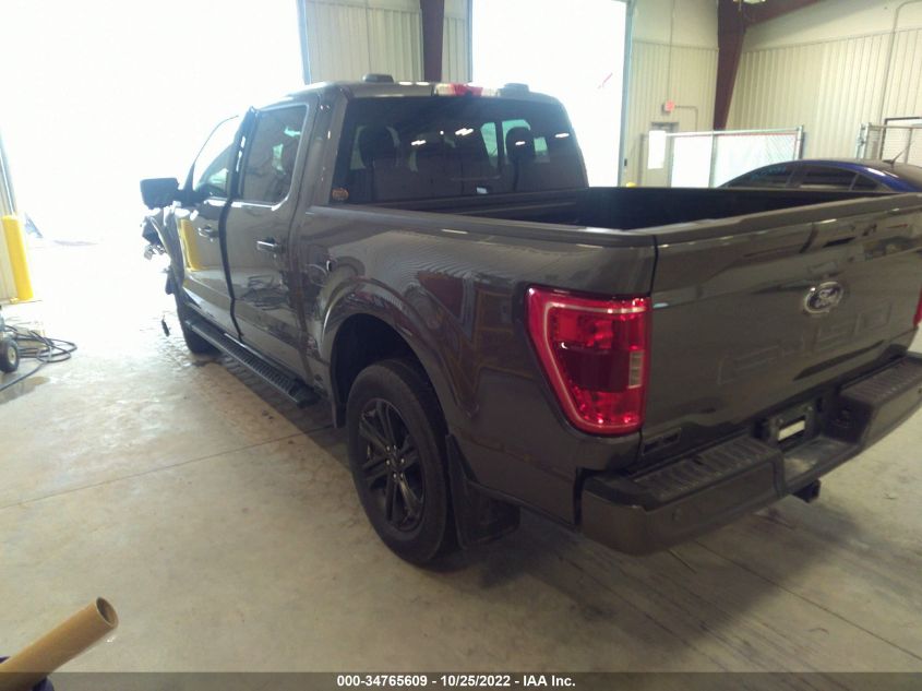 2021 Ford F-150 Xlt VIN: 1FTFW1E54MKE40770 Lot: 34765609