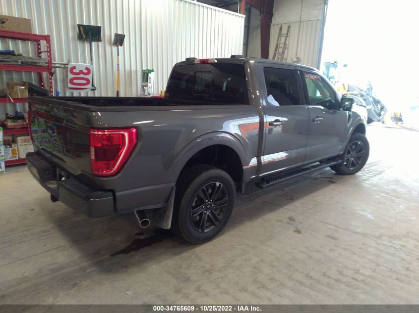 2021 Ford F-150 Xlt VIN: 1FTFW1E54MKE40770 Lot: 34765609