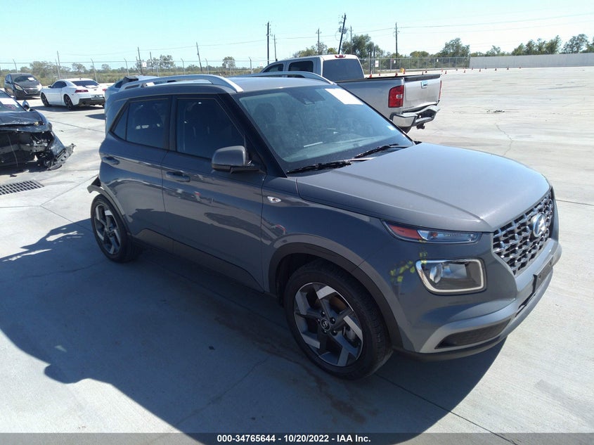 2022 Hyundai Venue Sel VIN: KMHRC8A3XNU137819 Lot: 34765644