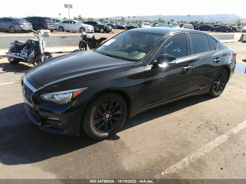 2015 Infiniti Q50 Premium VIN: JN1BV7ARXFM399584 Lot: 34766826