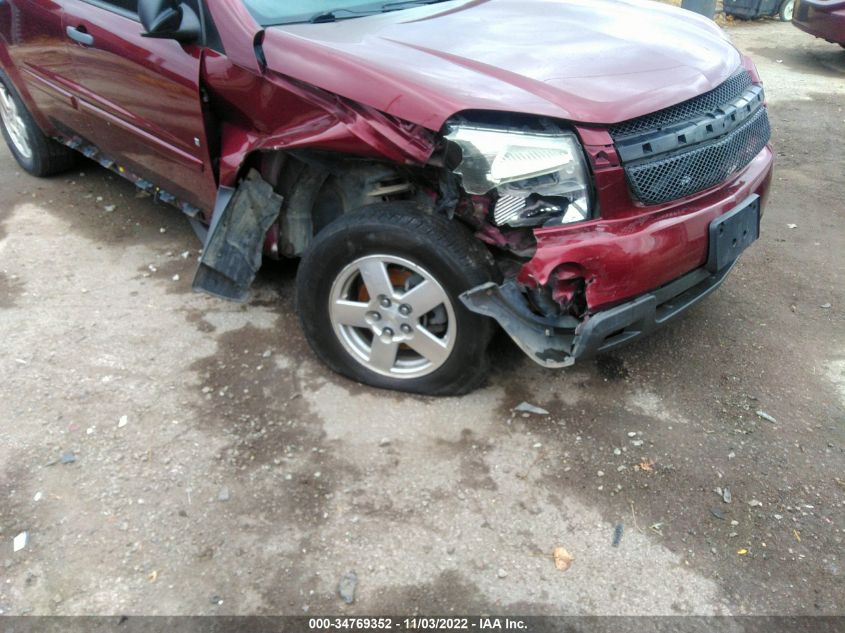 2CNDL23F396222522 2009 Chevrolet Equinox Ls