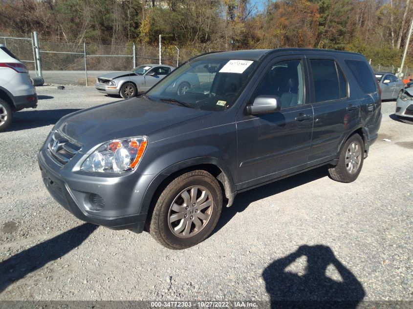 2006 Honda Cr-V Se VIN: SHSRD78986U401368 Lot: 34772303